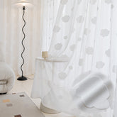 Whimsical Cloudscape Sheer Curtains Elevate Your Space with Ethereal Elegance(SRS-YD)