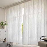 European-Inspired Velvet Semi Sheer Curtains for Living Room(SRS-OH)