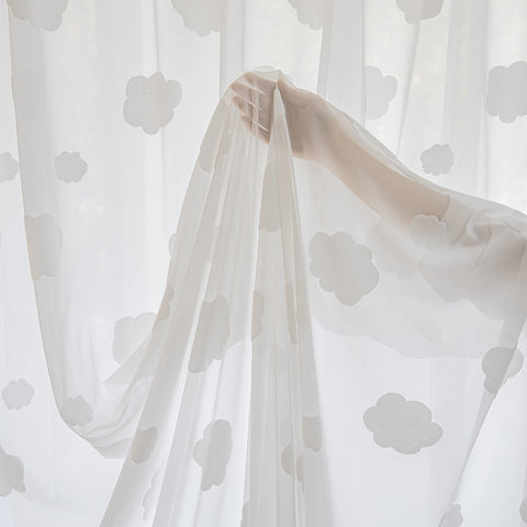 Whimsical Cloudscape Sheer Curtains Elevate Your Space with Ethereal Elegance(SRS-YD)